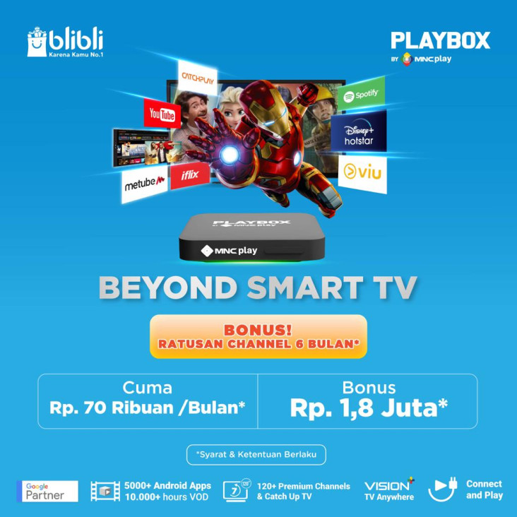 Cek Android TV MNC Group...