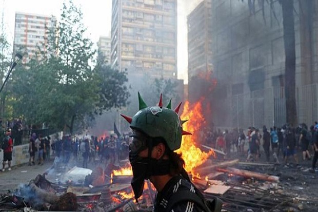 Demo Besar di Chile,...