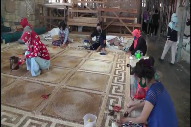 Karpet Serat Pohon Pisang...
