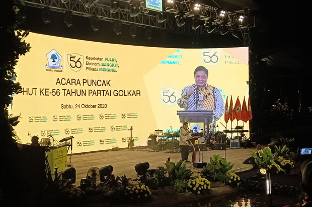 Ketum Golkar Airlangga...