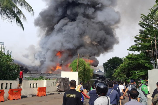 Kebakaran di Kebayoran...