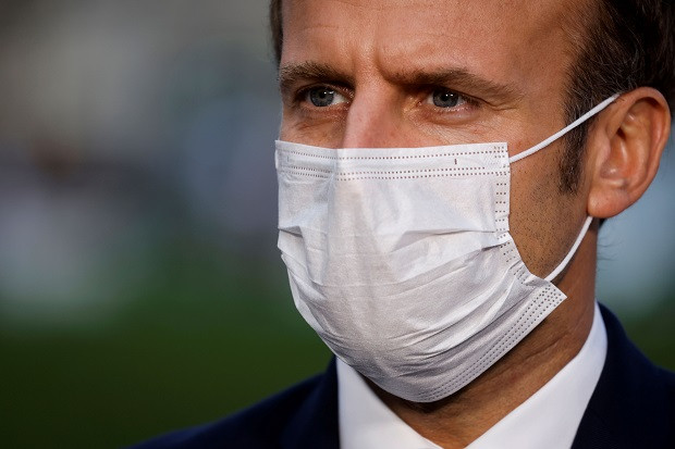 Protes Pernyataan Macron...