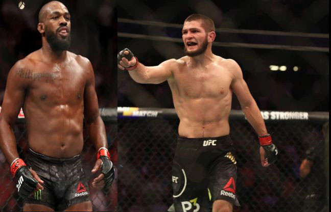 Ditendang Khabib, Jon...
