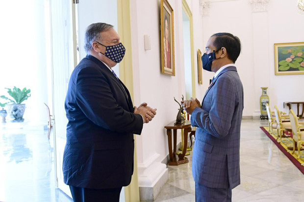 Bertemu Menlu AS Pompeo,...