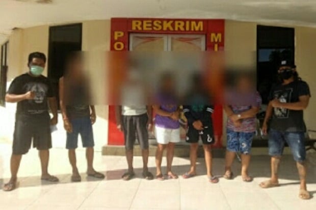 Lima Tersangka Judi...