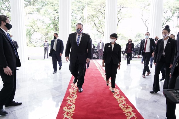 Bertemu Pompeo, Menlu...
