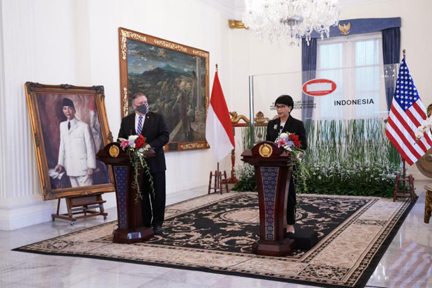 Kunjungan Mike Pompeo,...