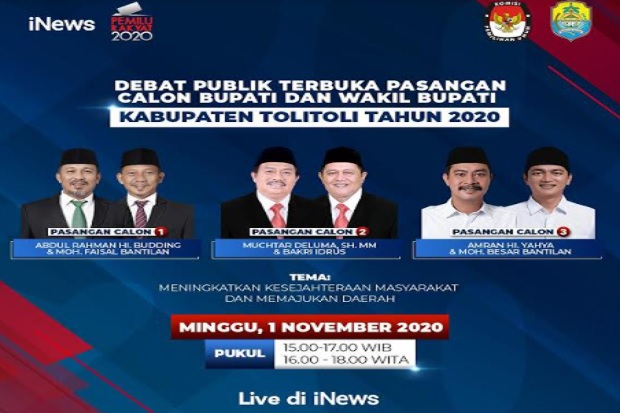 iNews Tayangkan Debat...