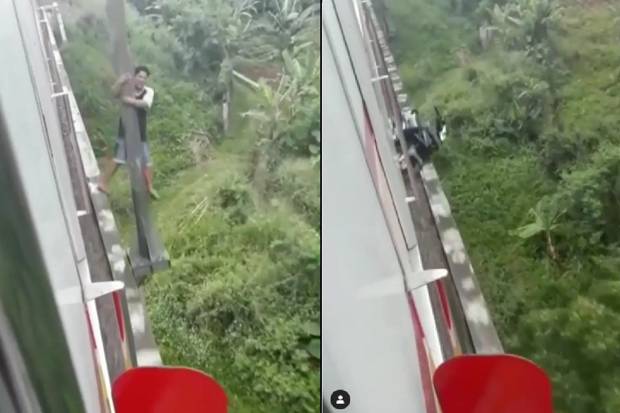 Pemotor Gelantungan...