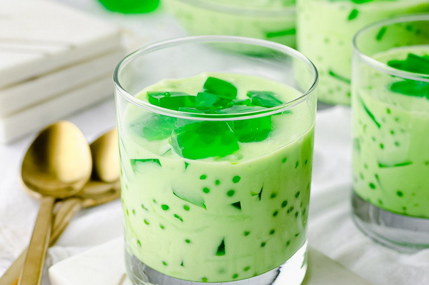 Ini Resep Es Buko Pandan...