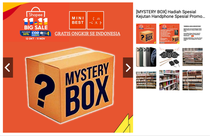 Heboh Belanja Mistery...