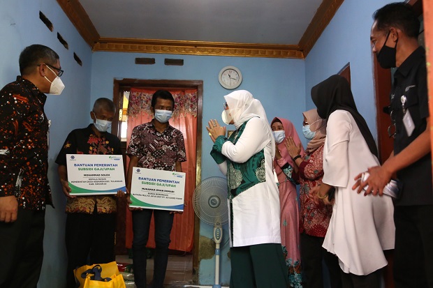 Disambangi Menaker di...