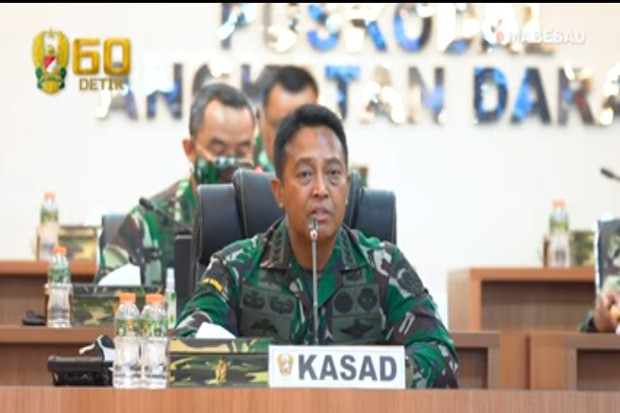 Kasad Andika Pantau...