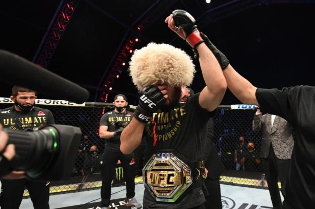 Khabib Nurmagomedov...
