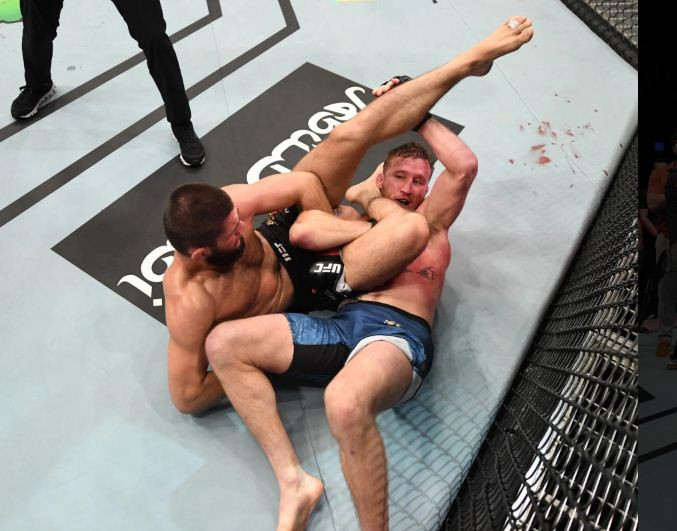 Khabib Nurmagomedov...