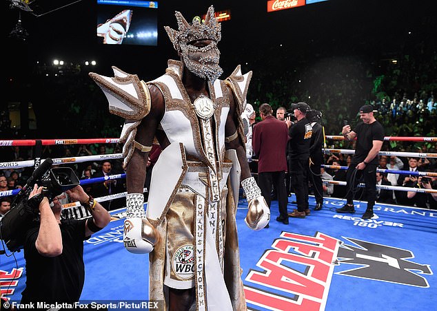 Ocehan Deontay Wilder...