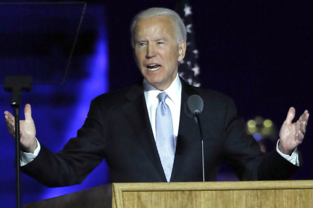 Biden Ucapkan Terima...