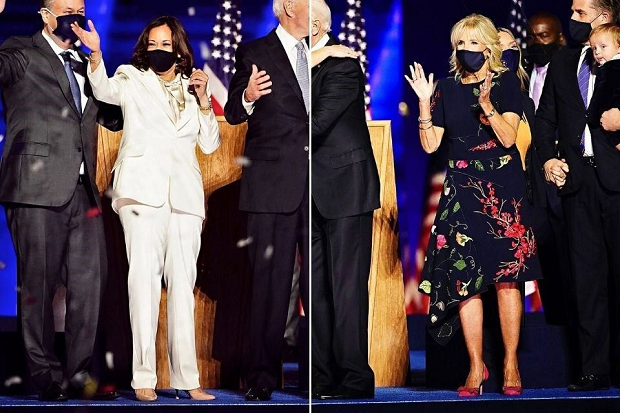 Jill Biden dan Kamala...