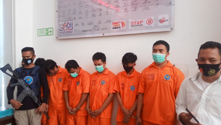 Ganja 6,4Kg Asal Medan...