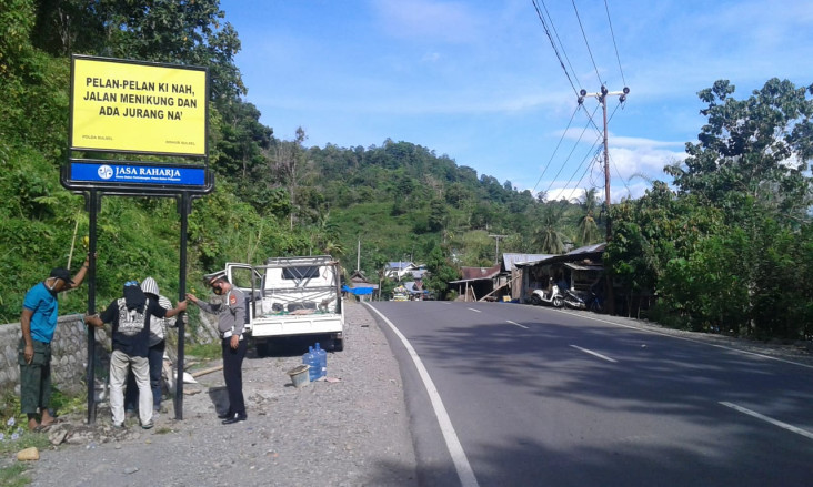 Tekan Laka, Polres Gowa...
