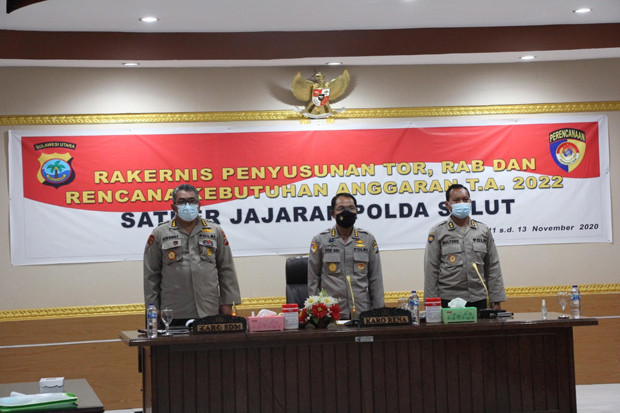 Polda Sulut Gelar Rakernis...