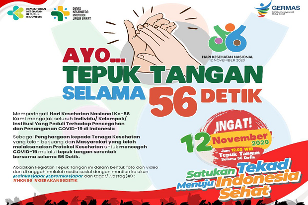 Gerakan 56 Detik, Kemenkes...