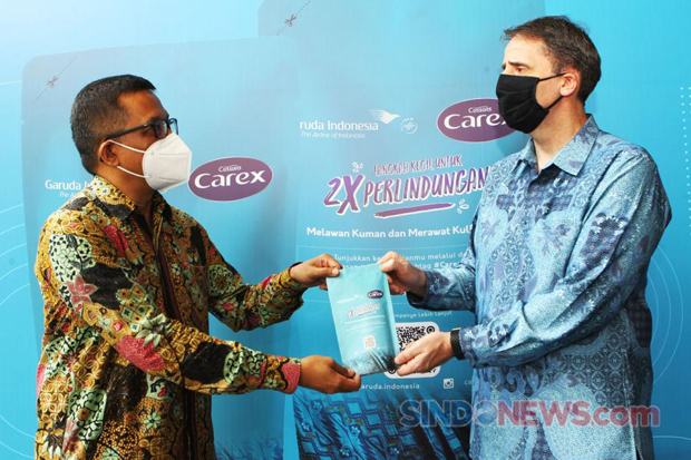Garuda-Carex Pasok Ratusan...