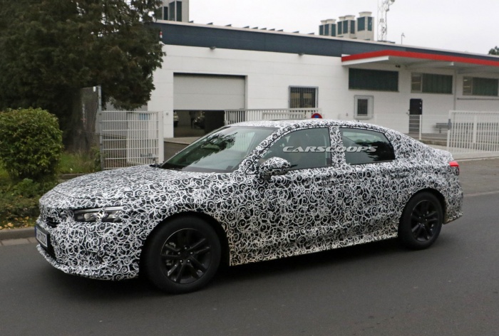Honda Civic 2021 Ketahuan...
