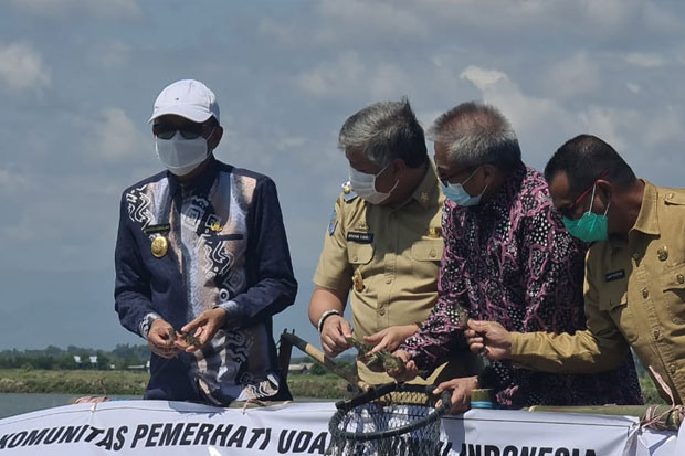 Gubernur Panen Udang...