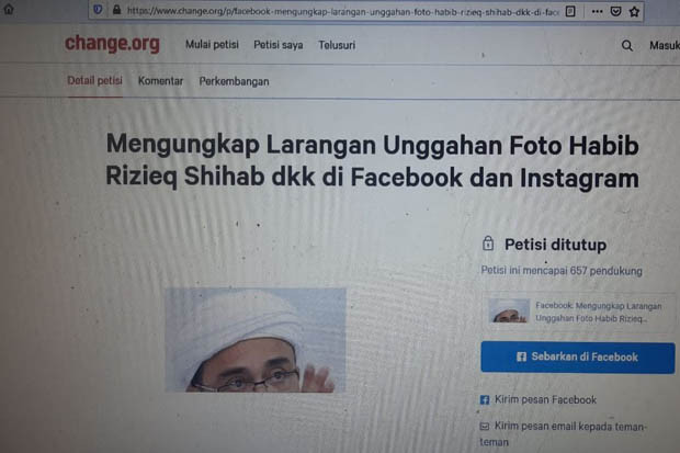 Viral Petisi Facebook...
