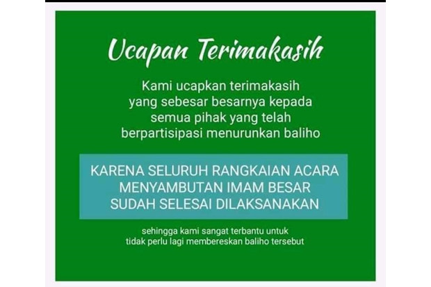 Penyambutan Habib Rizieq...