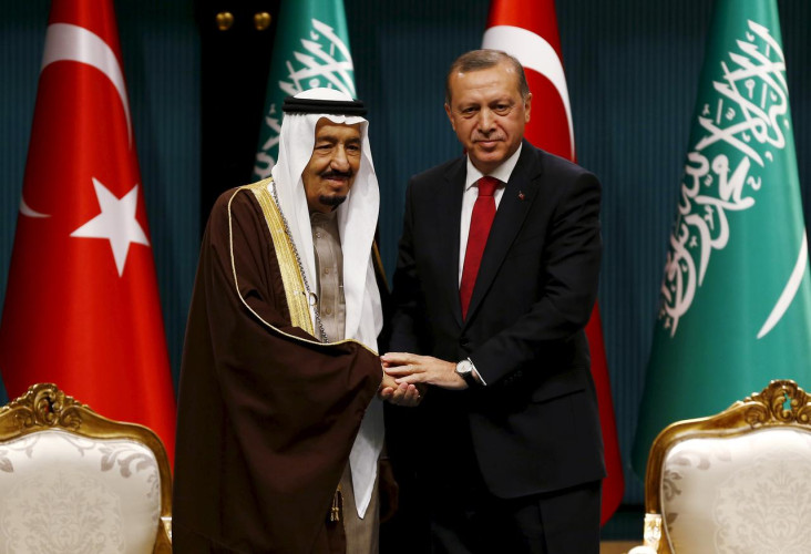 Raja Salman dan Erdogan...