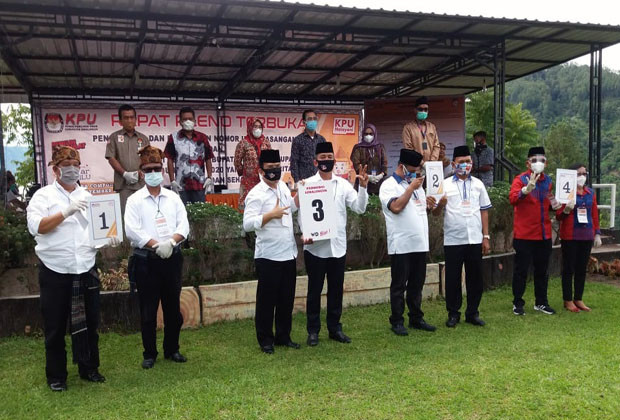 Tiga Calon Bupati Simalungun...
