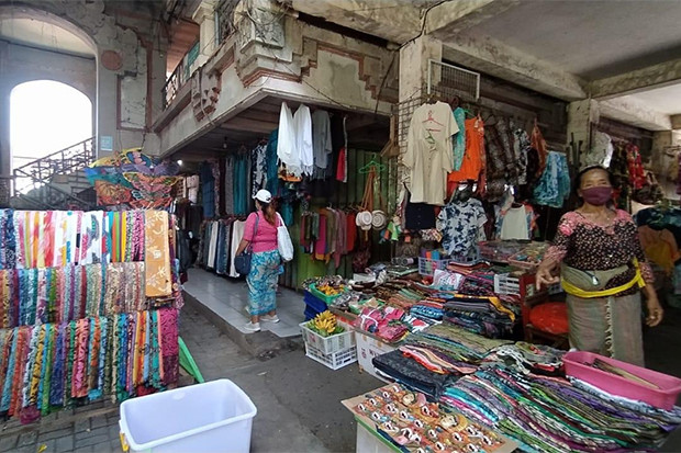 Pedagang Pasar Ubud...