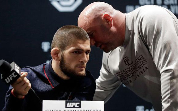 Khabib Nurmagomedov...