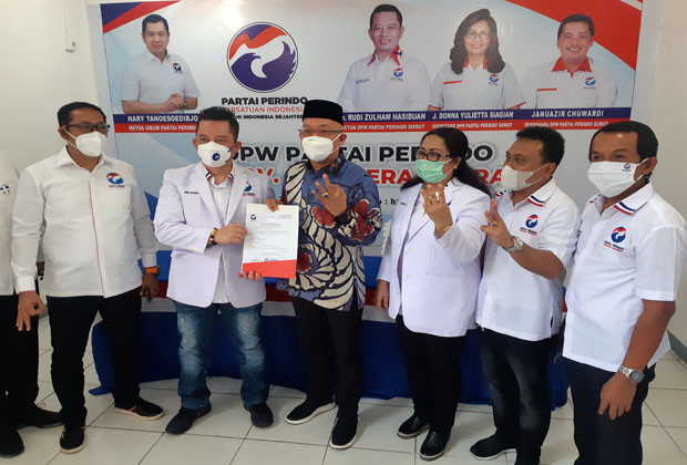 Didukung Partai Perindo,...