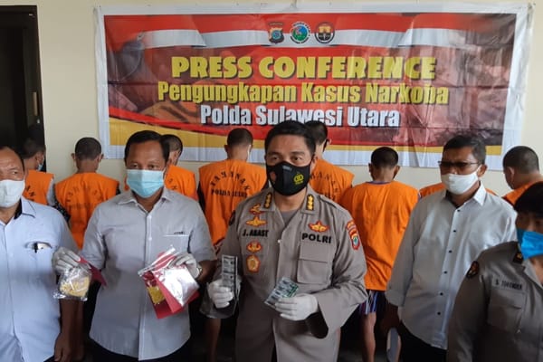 Polda Sulut Ungkap 5...