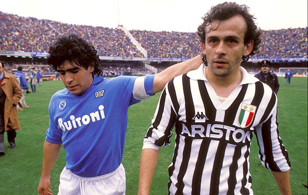 Rivalitas Michel Platini...