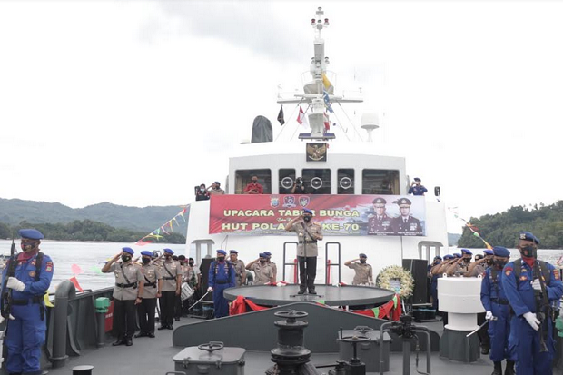 HUT ke-70 Korps Polairud,...