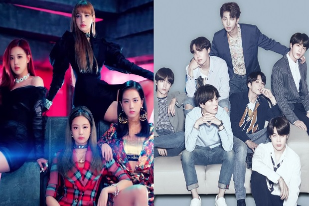 BTS dan BLACKPINK Masuk...