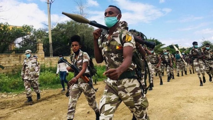 Pasukan Ethiopia Mulai...