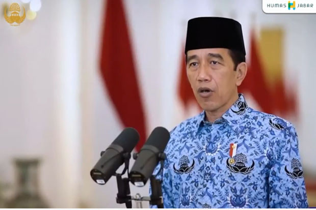 HUT ke-49 Korpri, Presiden...