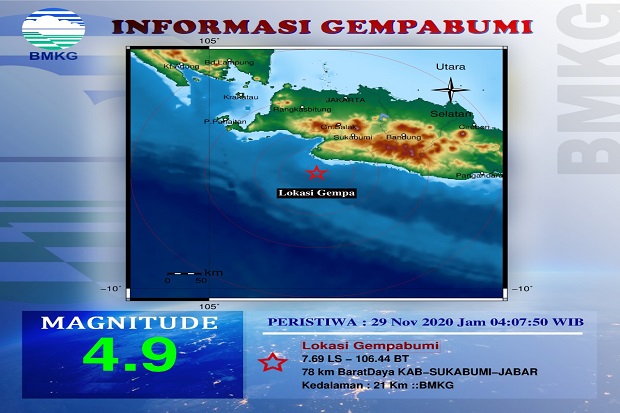 Gempa Dangkal Bermagnitudo...