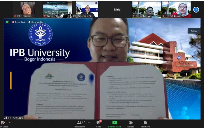 IPB Gandeng UB, Universitas...