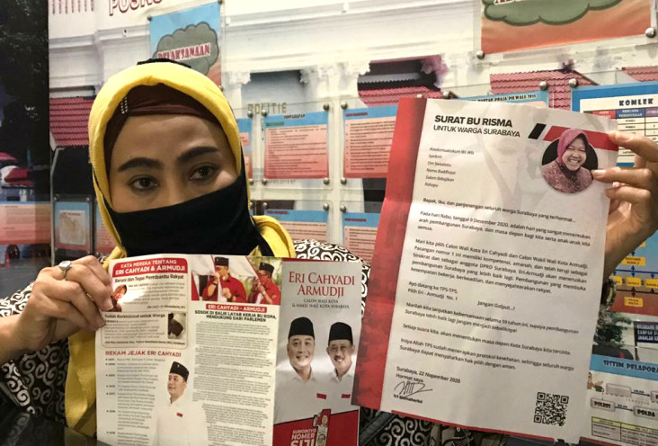Surat Risma untuk Pilih...