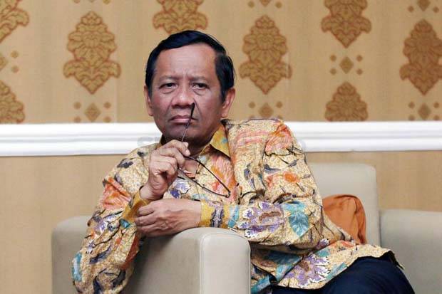 Rumah Mahfud MD Dikepung...
