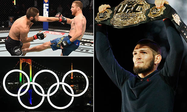 Khabib Nurmagomedov...
