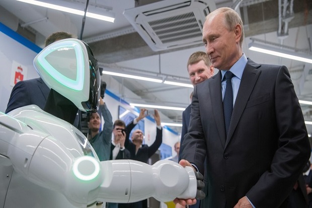 Robot AI Bertanya ke...