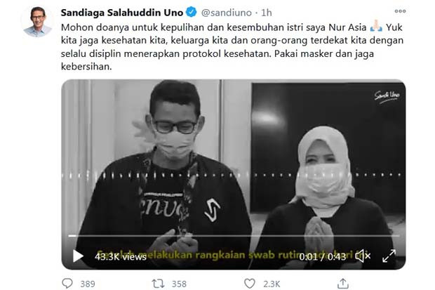 Istri Positif Corona,...