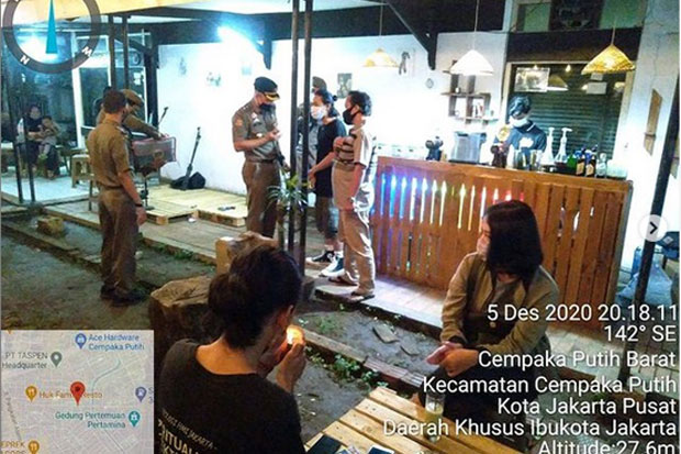 Patroli ke Tempat Usaha...